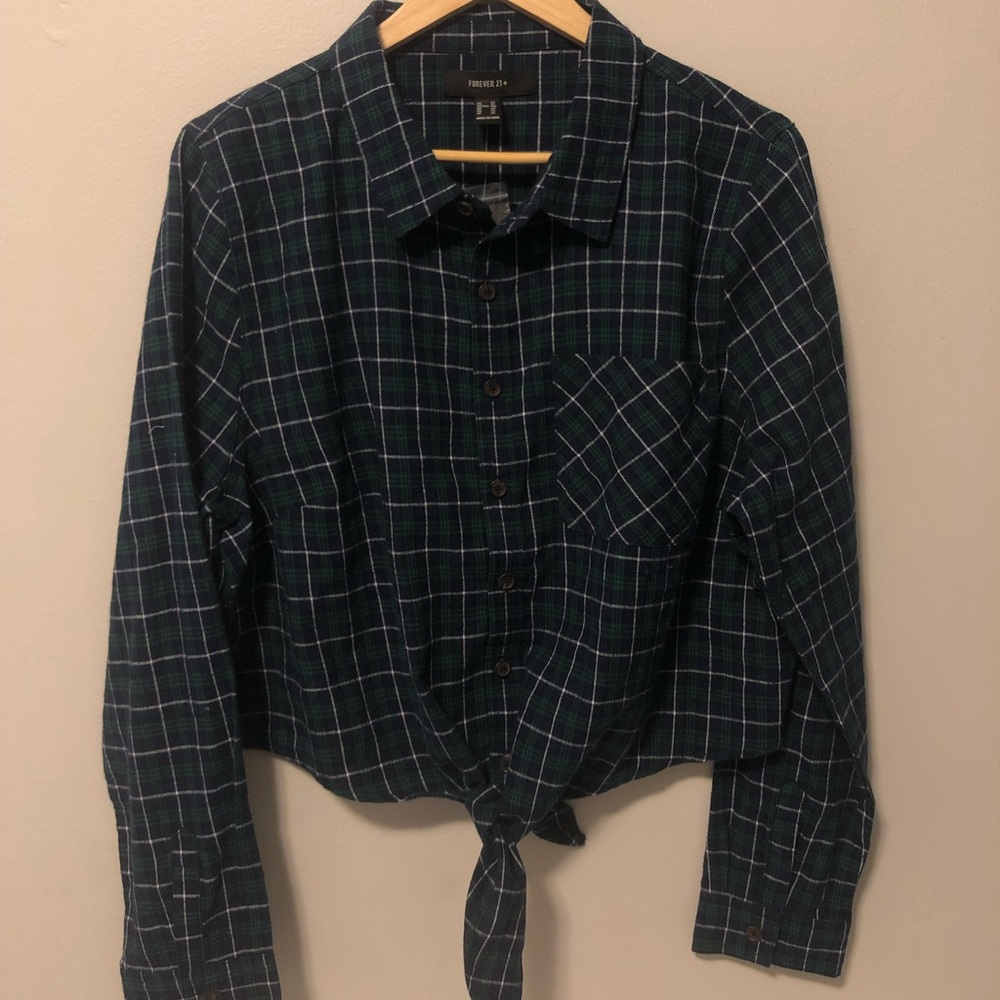 brand new forever 21 flannel shirt